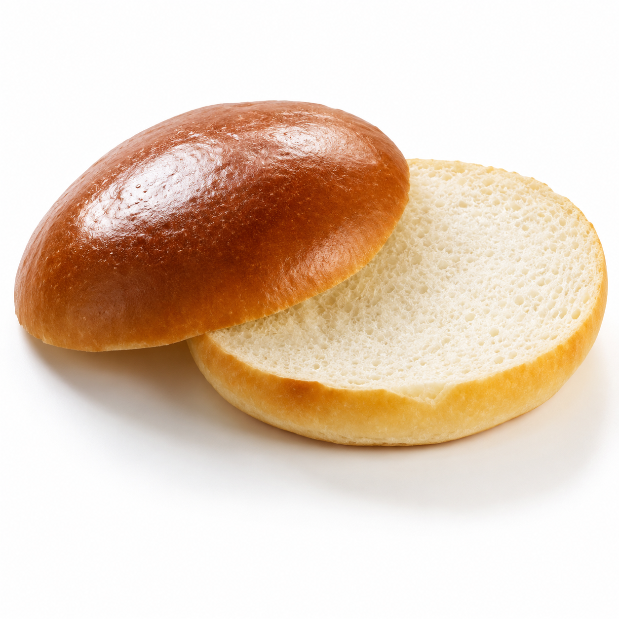 Brioche Bun Pre-Cut, 70g x 48/cs