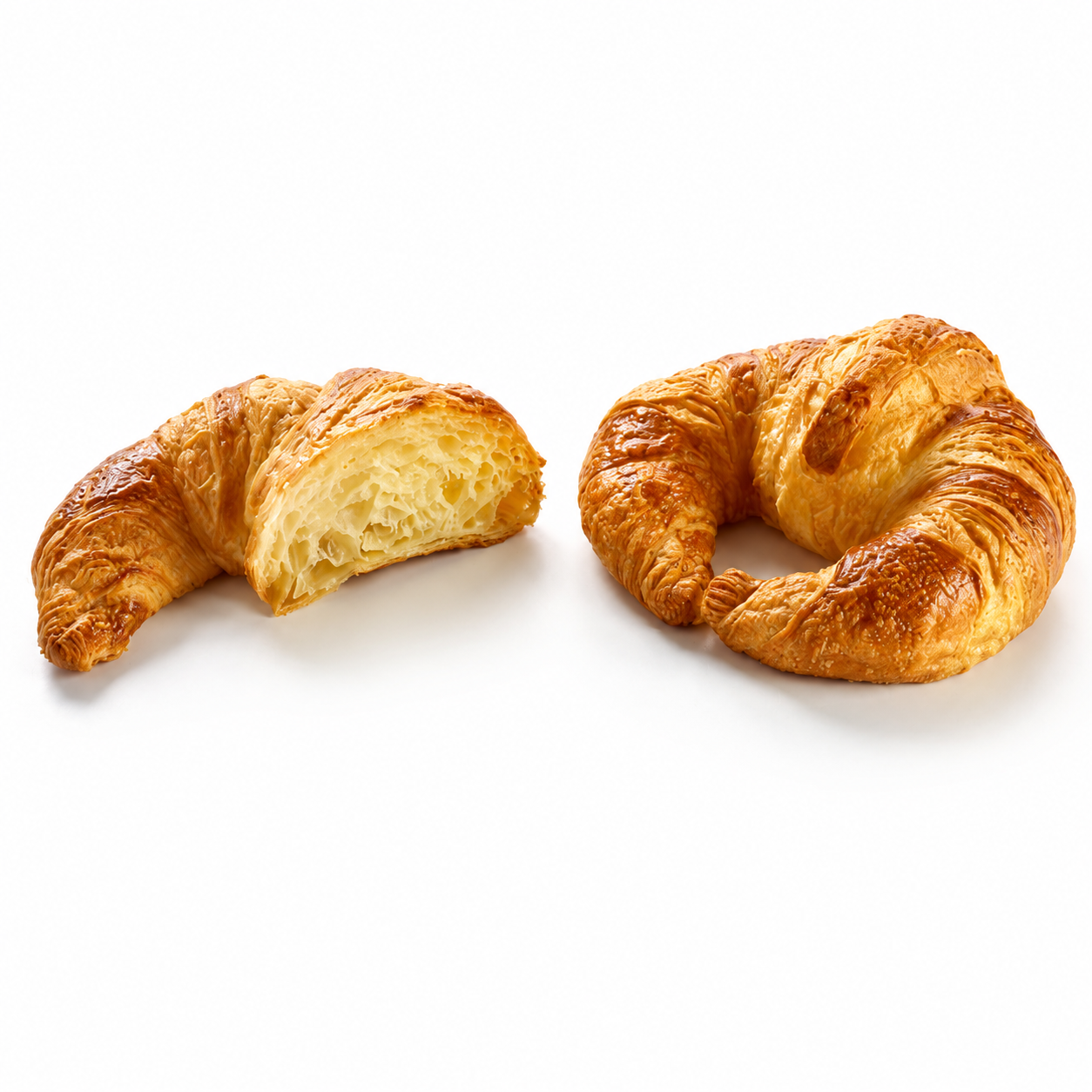 Curved Butter Croissant 100g x 36/cs