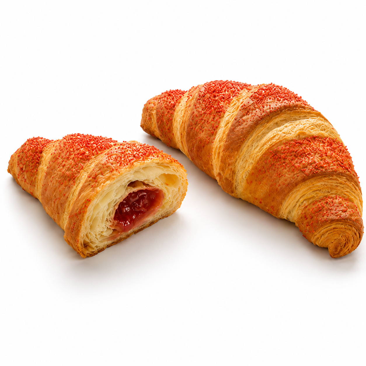 Croissant w/Strawberry Jam (Plant-based) 95g x 60/cs