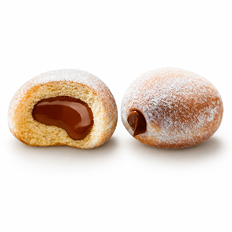 Mini Choc./Nutella Donut, 25g x 105/cs