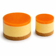 FRZ Mango & Passion Cheesecake IND, 135g x 12/cs