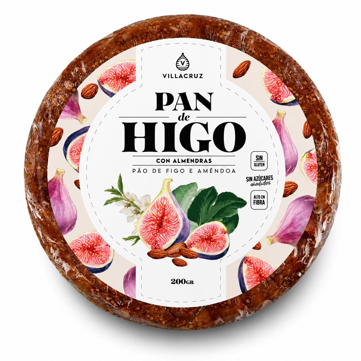 Pressed Fig and Almond Cake 200g, ea