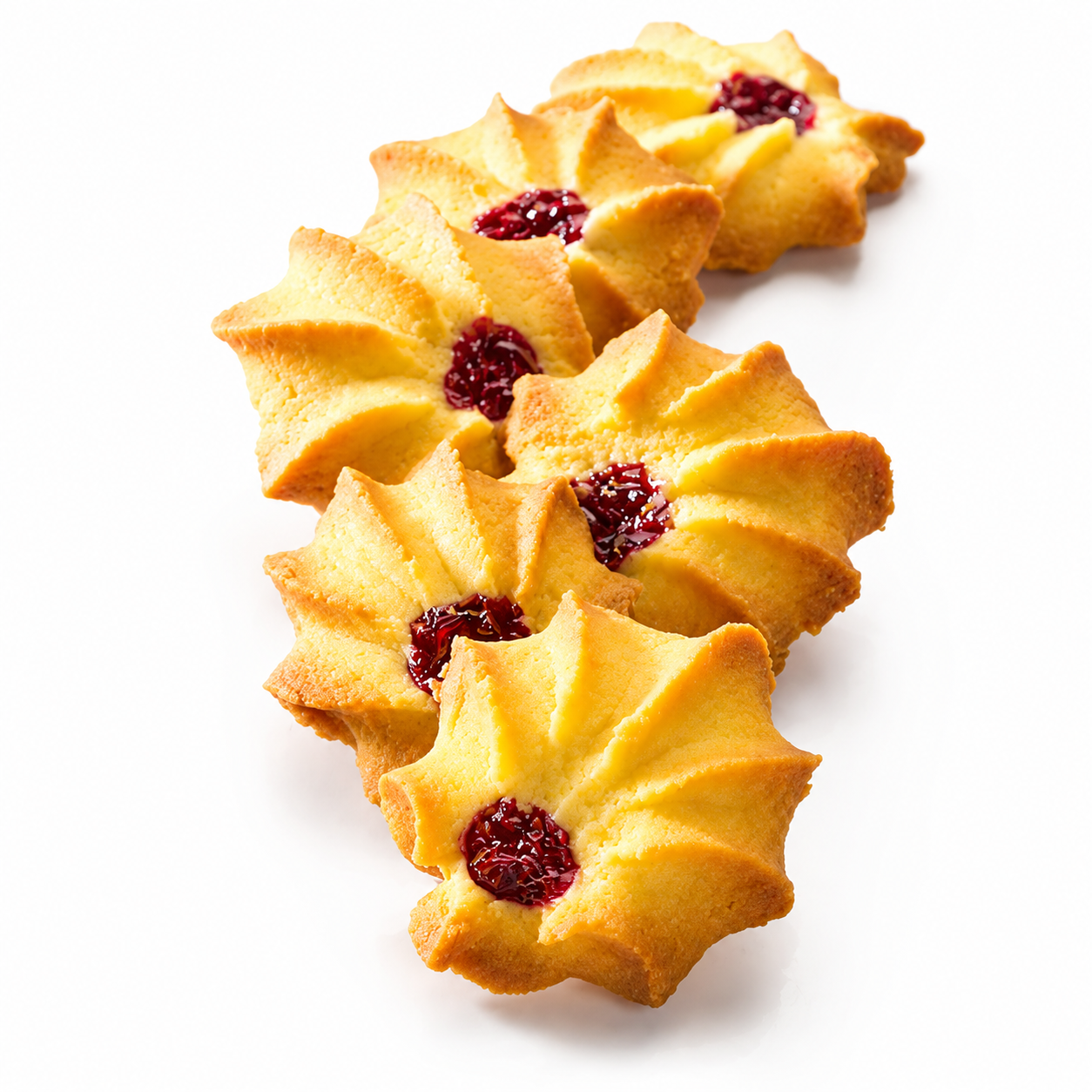 Sprits Raspberry Biscuits, ~120pc/750g, ea