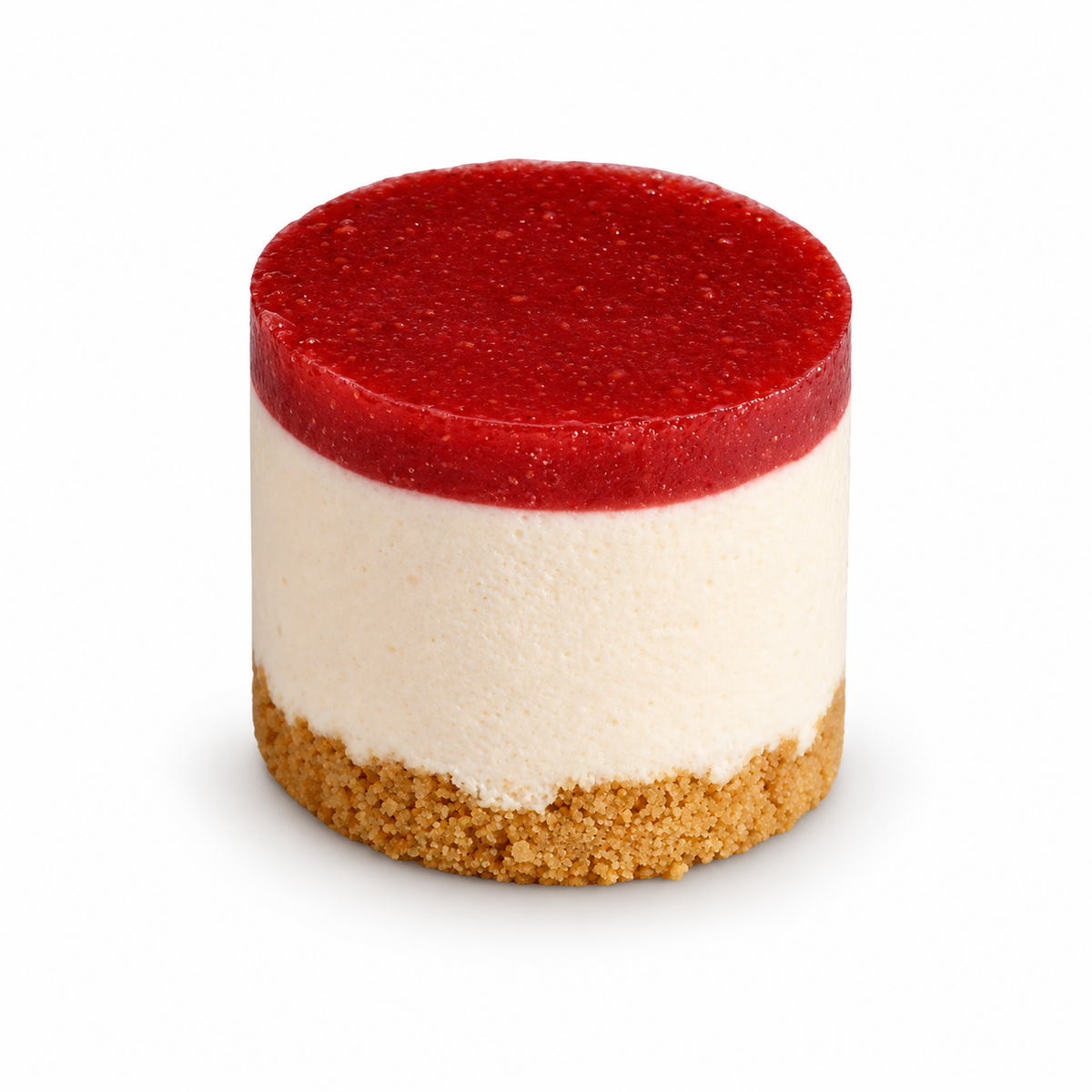 FRZ-Strawberry & Cream Cheesecake Assiette 65g x 25/cs