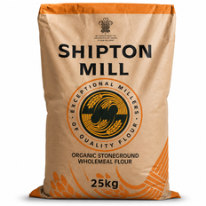 Organic Stoneground Wholemeal Flour, 25kg