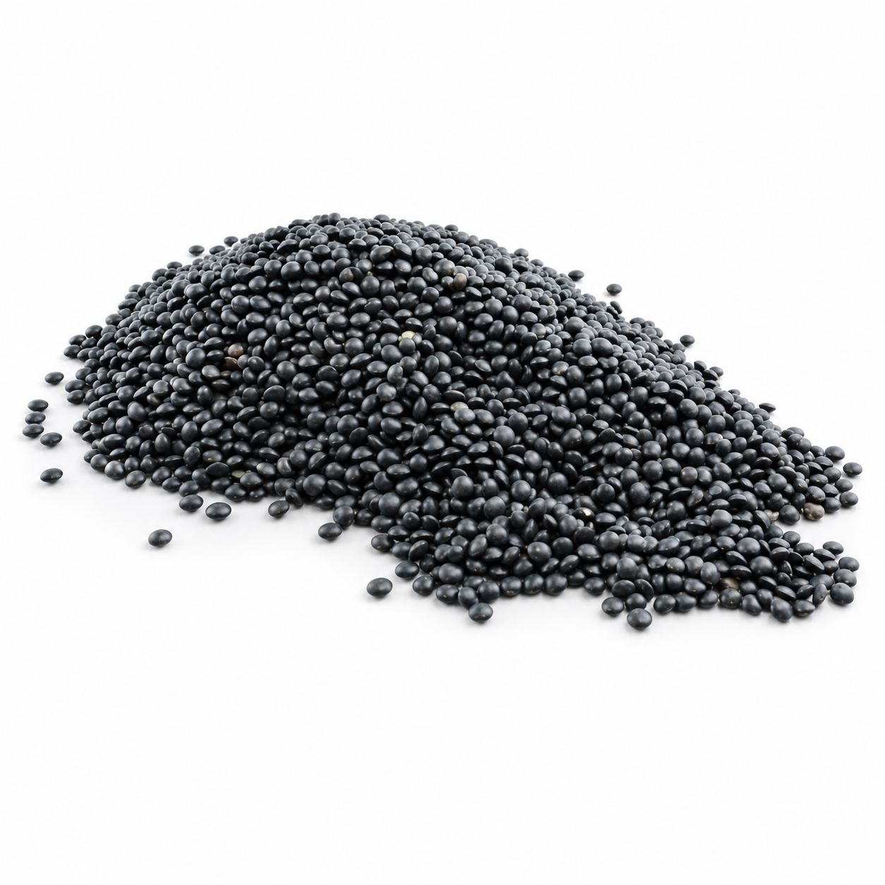 Organic Beluga Lentils, 1kg