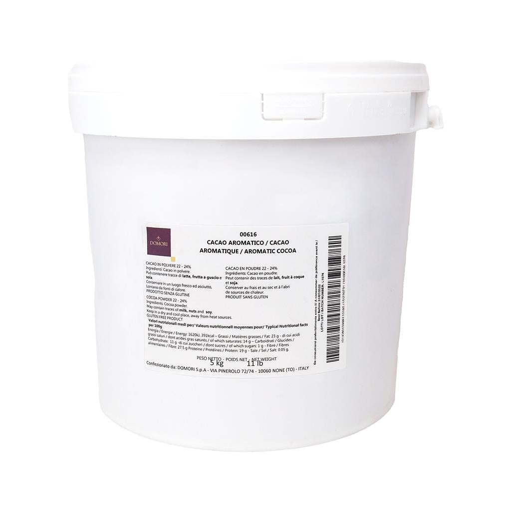 Domori Cocoa Powder (22-24%) 5kg, ea