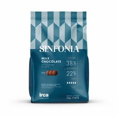 Sinfonia Milk Chocolate 38%, 5kg