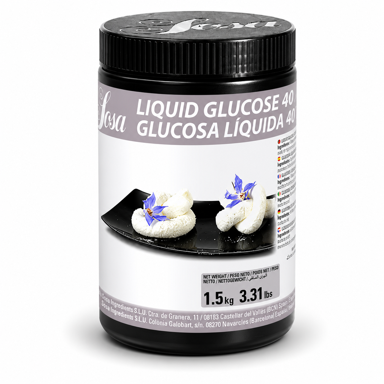 Glucose Liquid 40DE, Sosa, 1.5kg