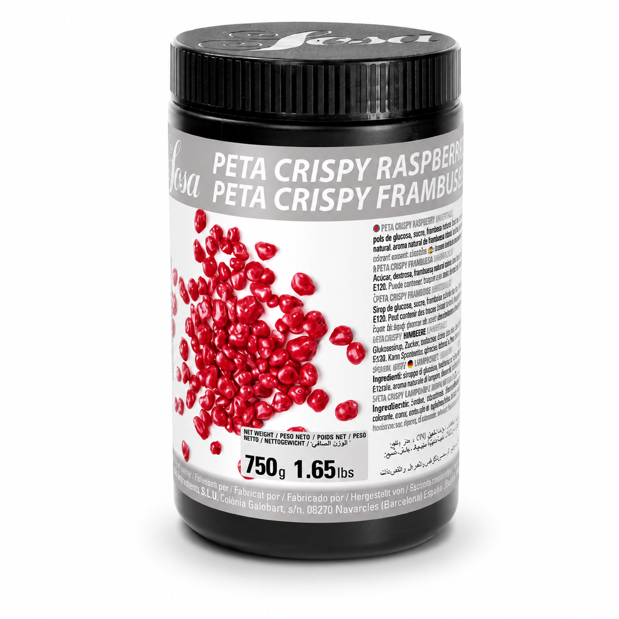 Raspberry Popping Candy, Sosa, 750g