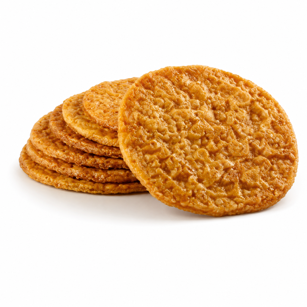 Inverted Puff Pastry Mille-Feuille Discs 7cm (FRZ), 11g x 70/Box