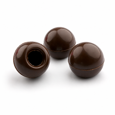 Truffle Shells/Dark Chocolate, 504/cs