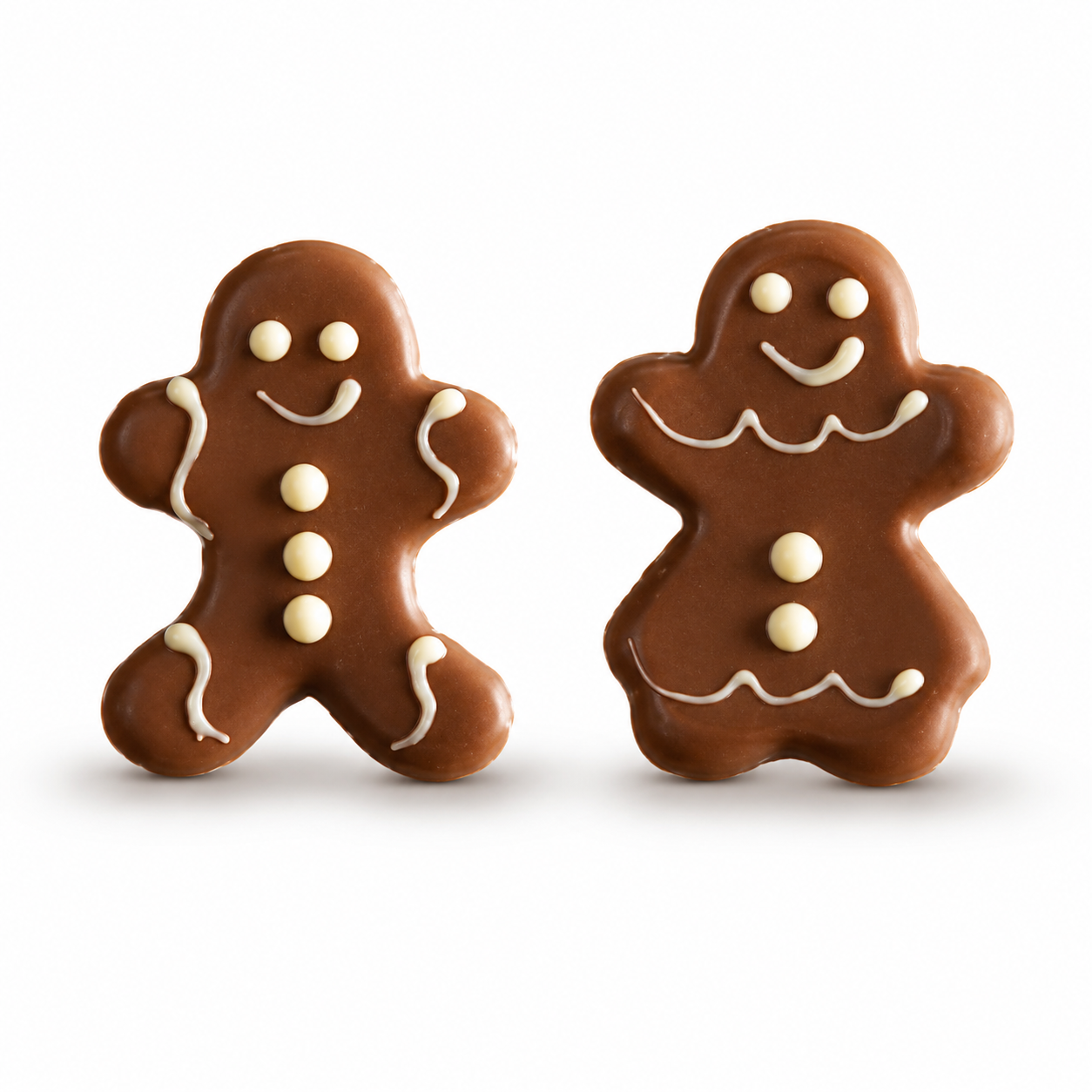 ChocDec Gingerbread Couple, 200/box