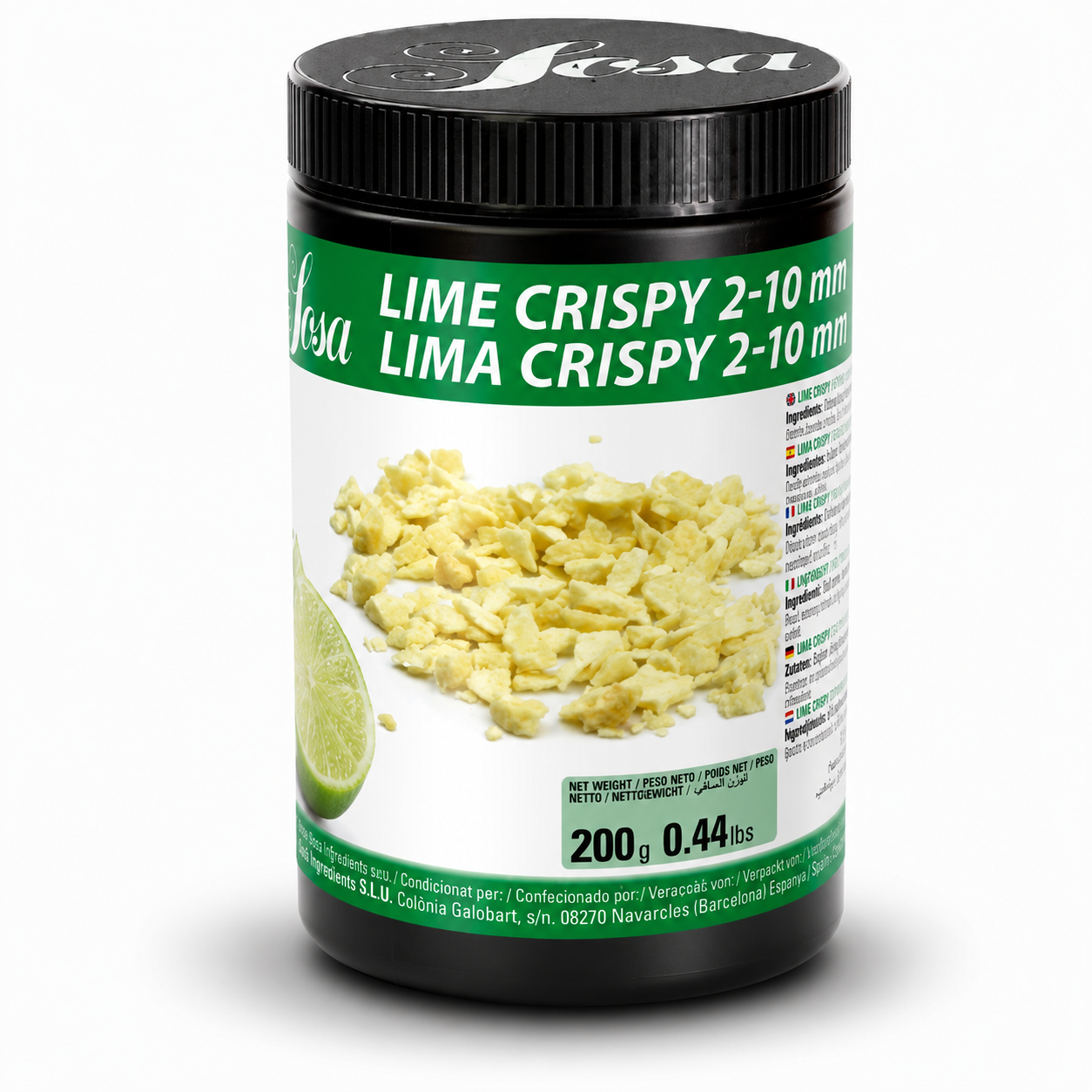 Lime Crispy, Sosa, 200g