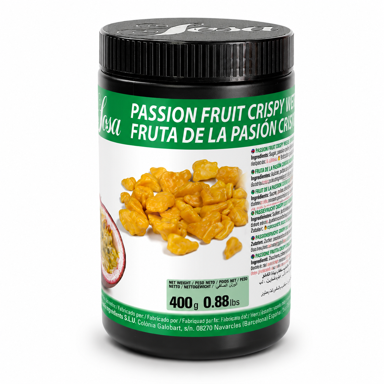 Passion Fruit Crispy Wet Proof, Sosa, 400g