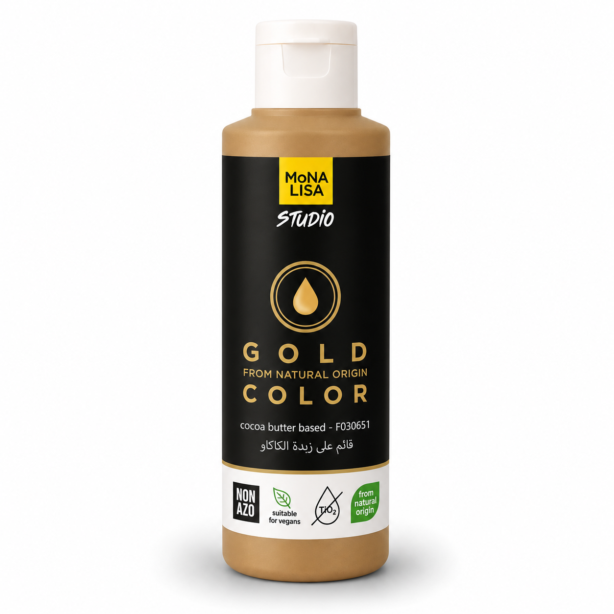 Cocoa Butter Sparkling Gold, IBC, 245g