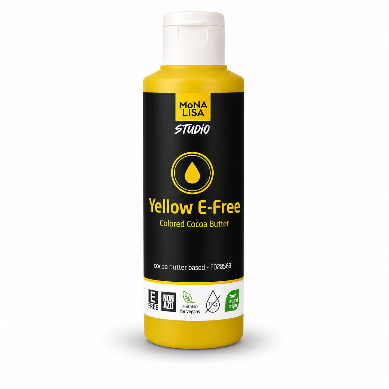 Cocoa Butter Yellow (E-Free), IBC, 245g