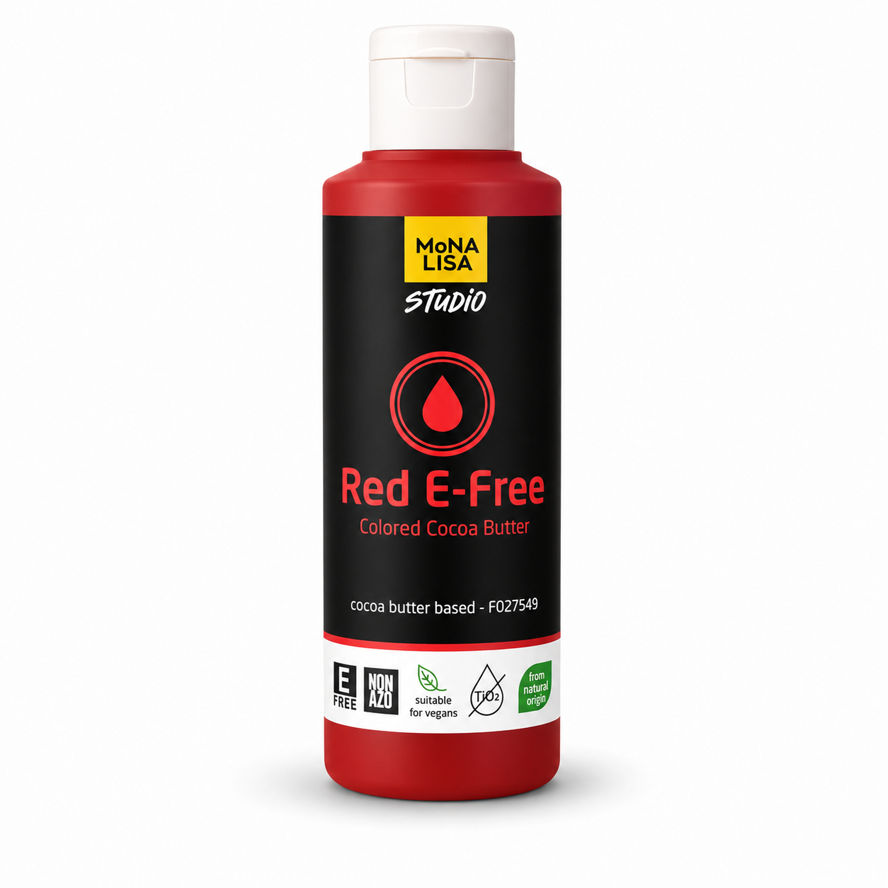 Cocoa Butter Red (E-Free), IBC, 245g