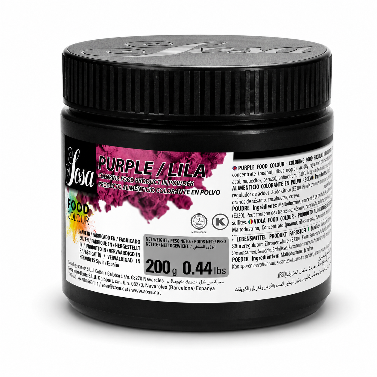 Food Colour Purple, Sosa, 200g