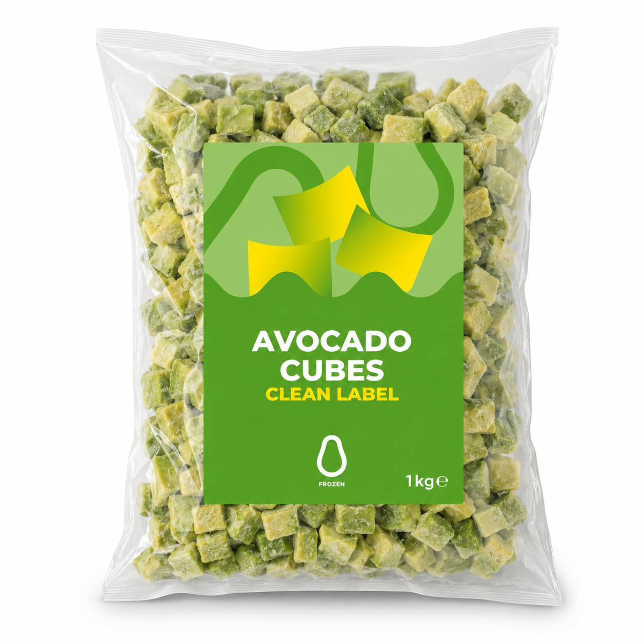 Avocado Diced/Frozen, 1kg x 6/cs