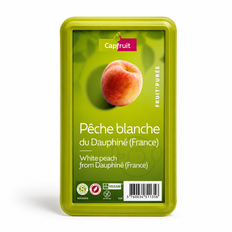 White Peach Puree/FRZ, Capfruit, 1kg x 2/cs