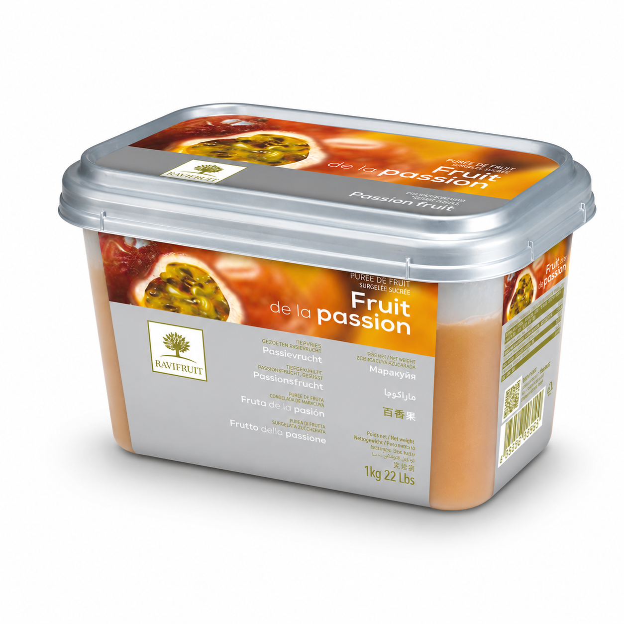 Passion Puree/FRZ, Ravifruit, 1kg, ea
