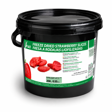 Freeze Dried Strawberry Slices 5-7mm, Sosa, 250g