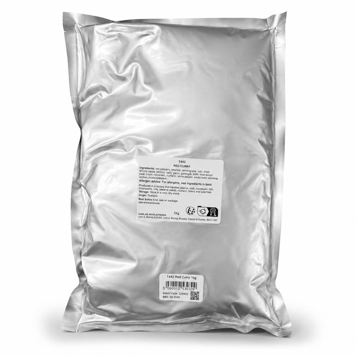 Japanese Red Curry Paste, 1kg