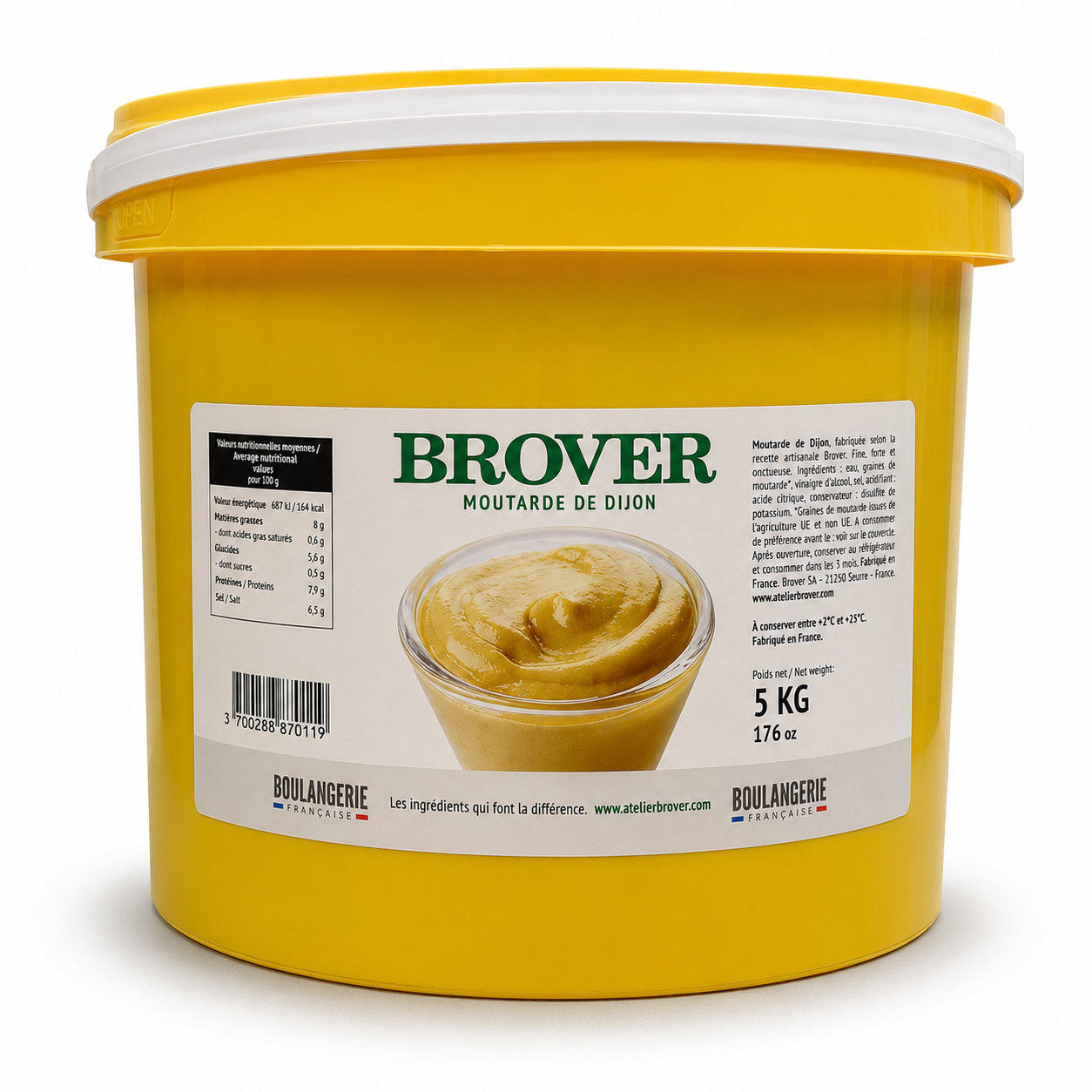 Dijon Mustard, 5kg