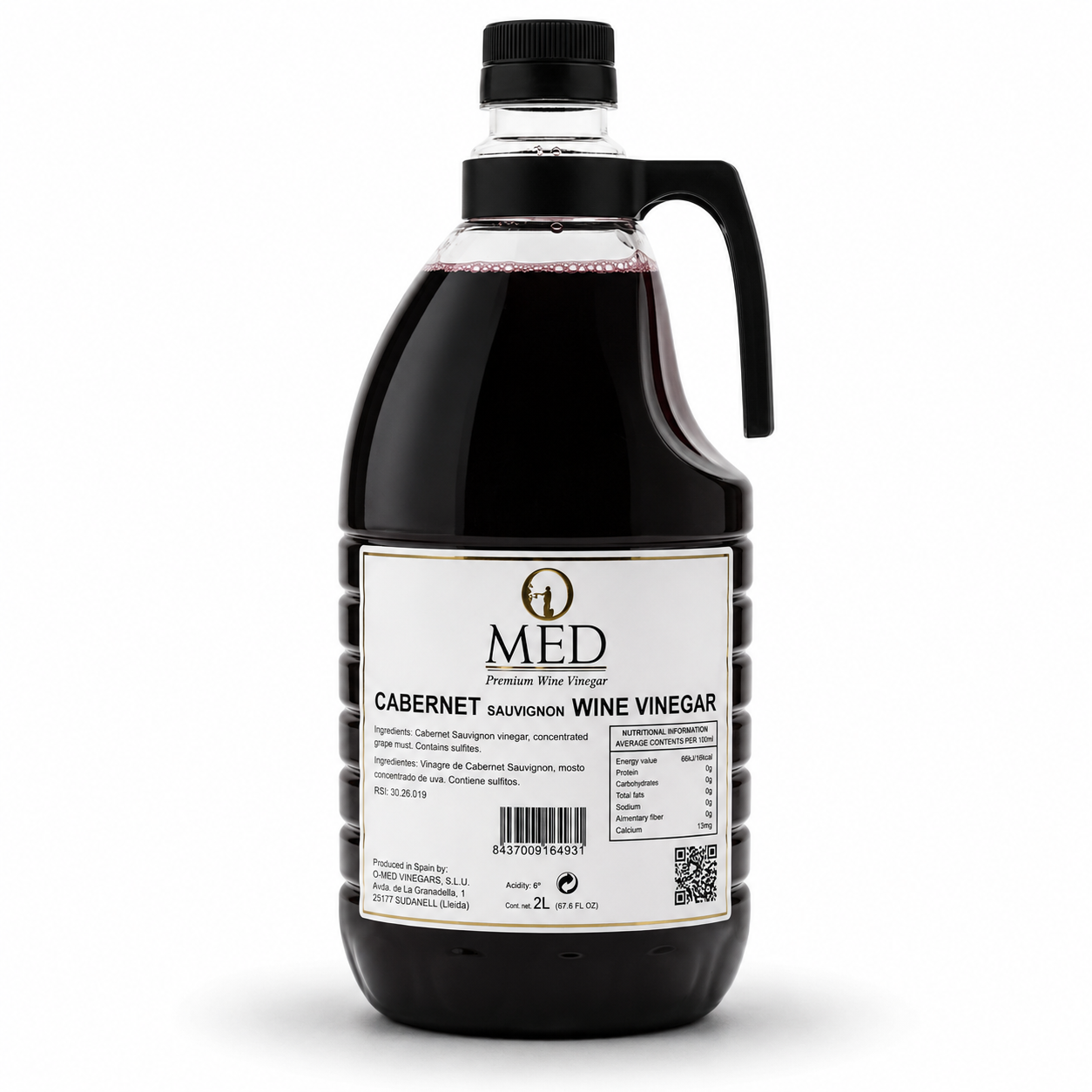 Cabernet Sauvignon Red Wine Vinegar 2l, ea