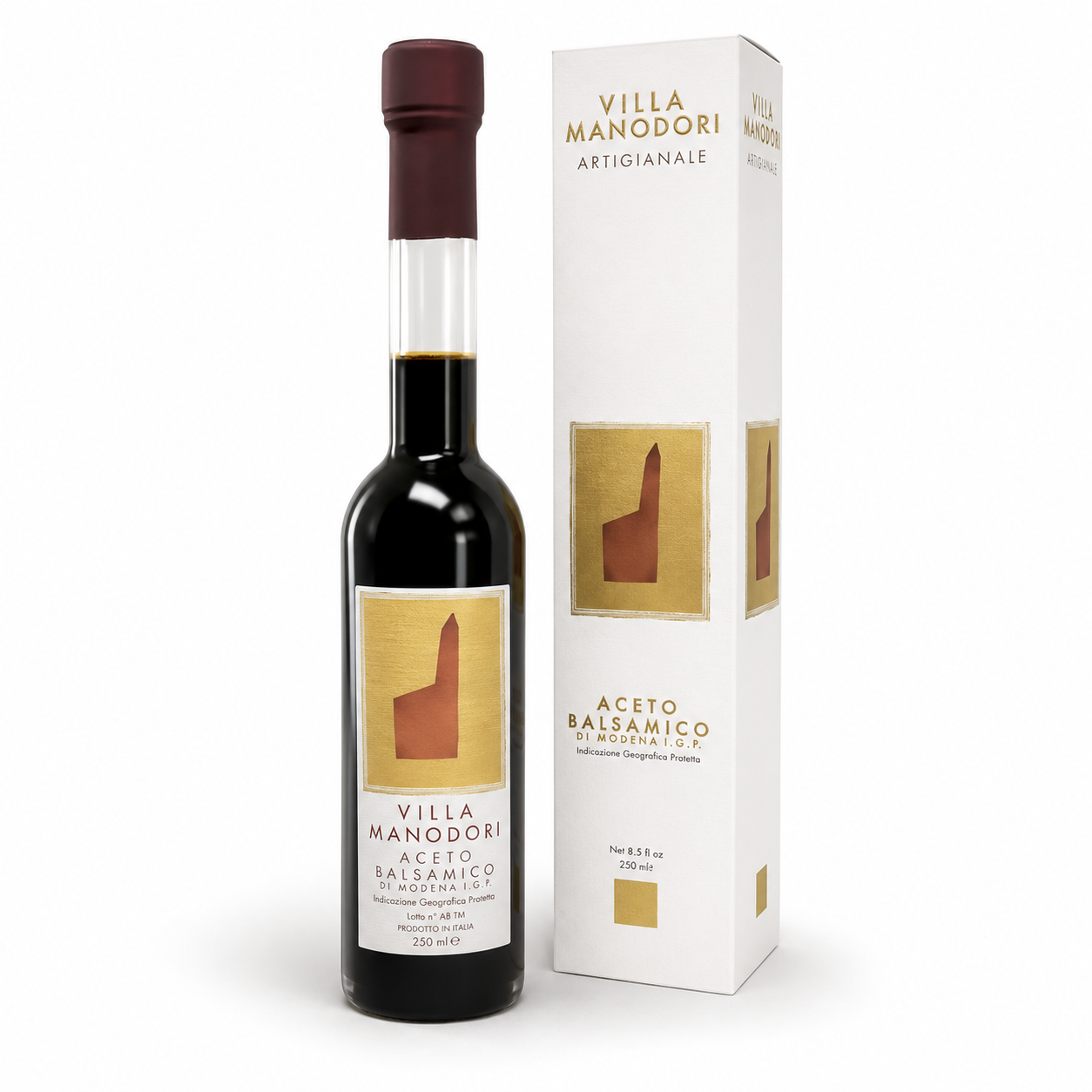 Villa Manodori Balsamic Vinegar 12yr 250ml, ea