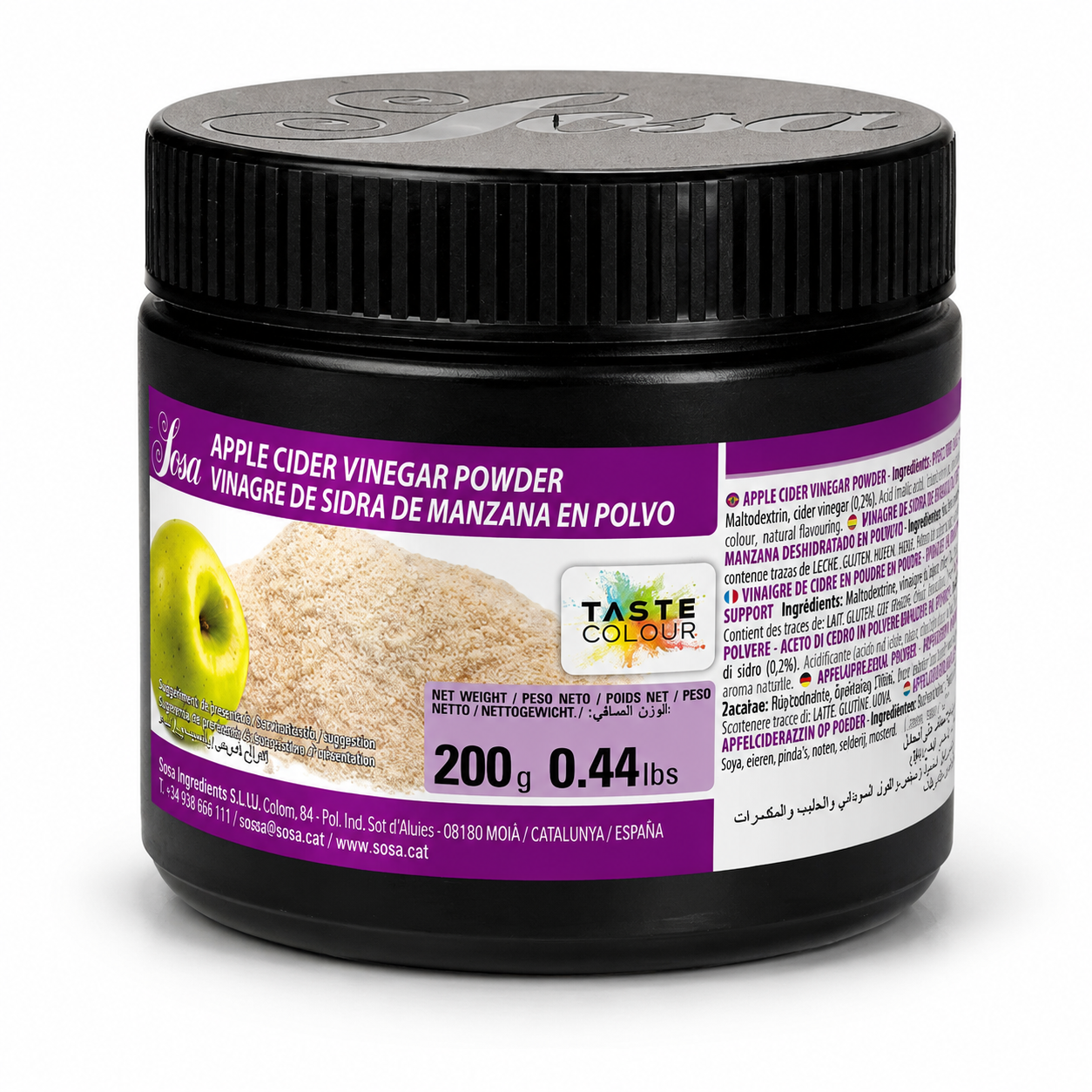 Apple Vinegar Powder Sosa 200g, ea
