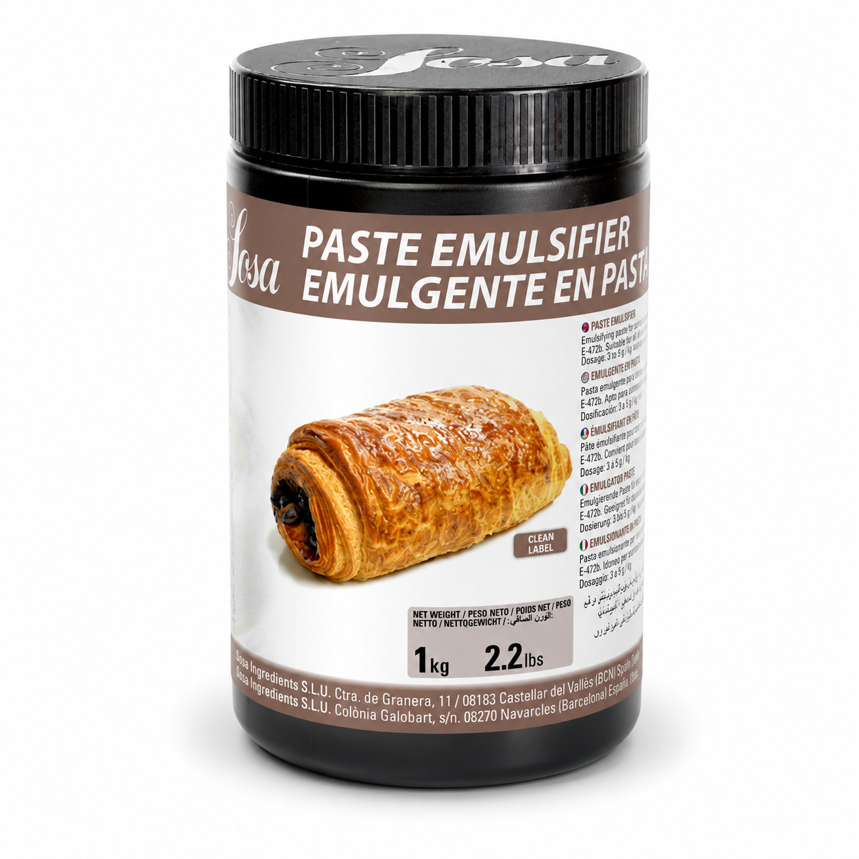 Emulsifying Paste (Glicemul and Sucro Emul), Sosa, 1kg