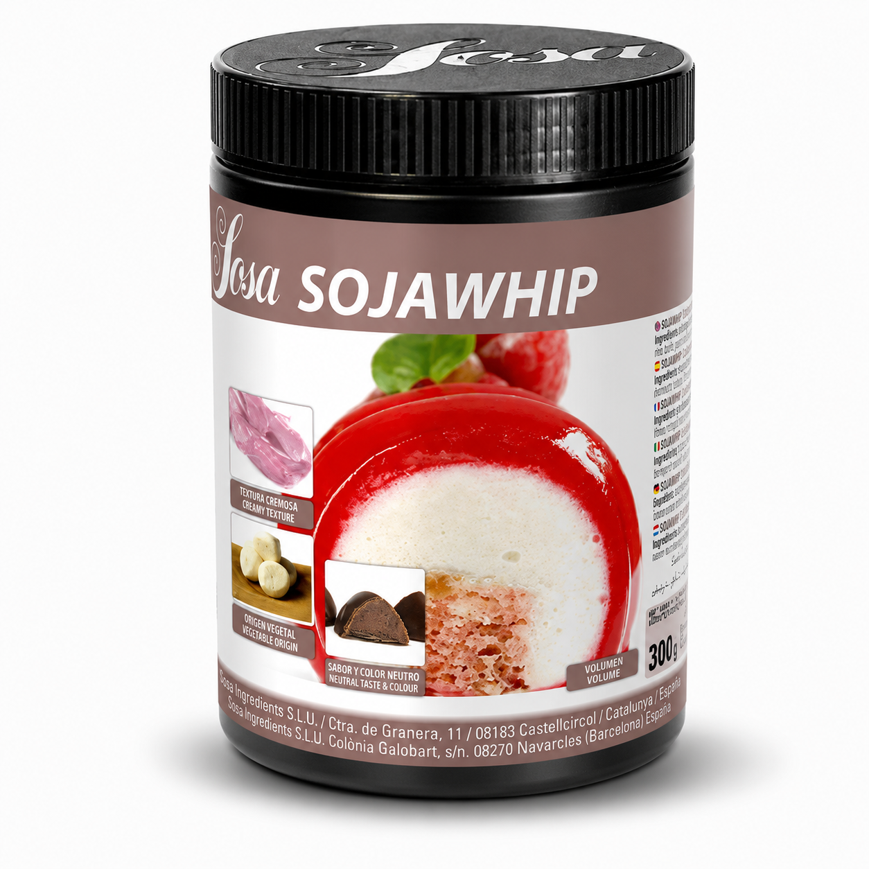 Sojawhip, Sosa, 300g