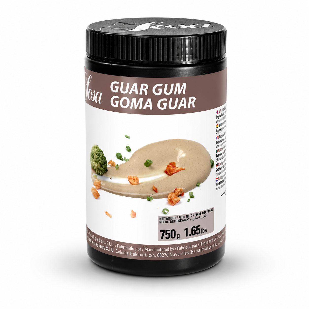 Guar Gum, Sosa, 750g