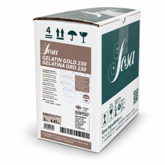 Gelatine Sheets Gold Sosa 230 sheets, pkt