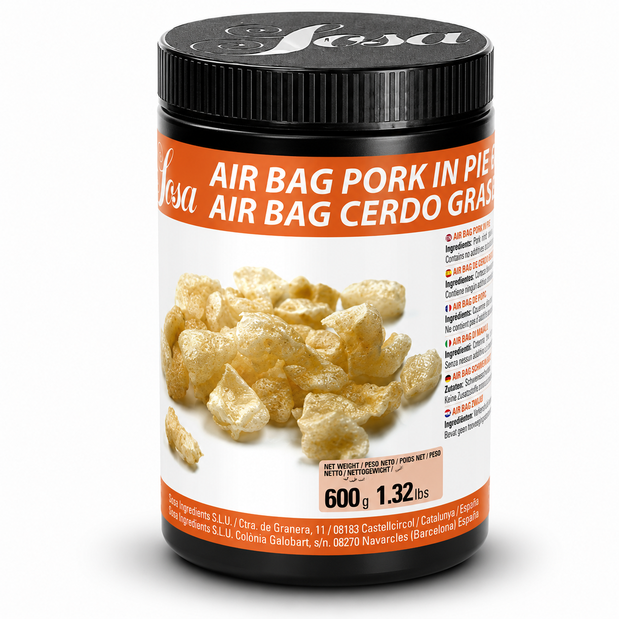 Pork Air Bag/Coarse, Sosa, 600g
