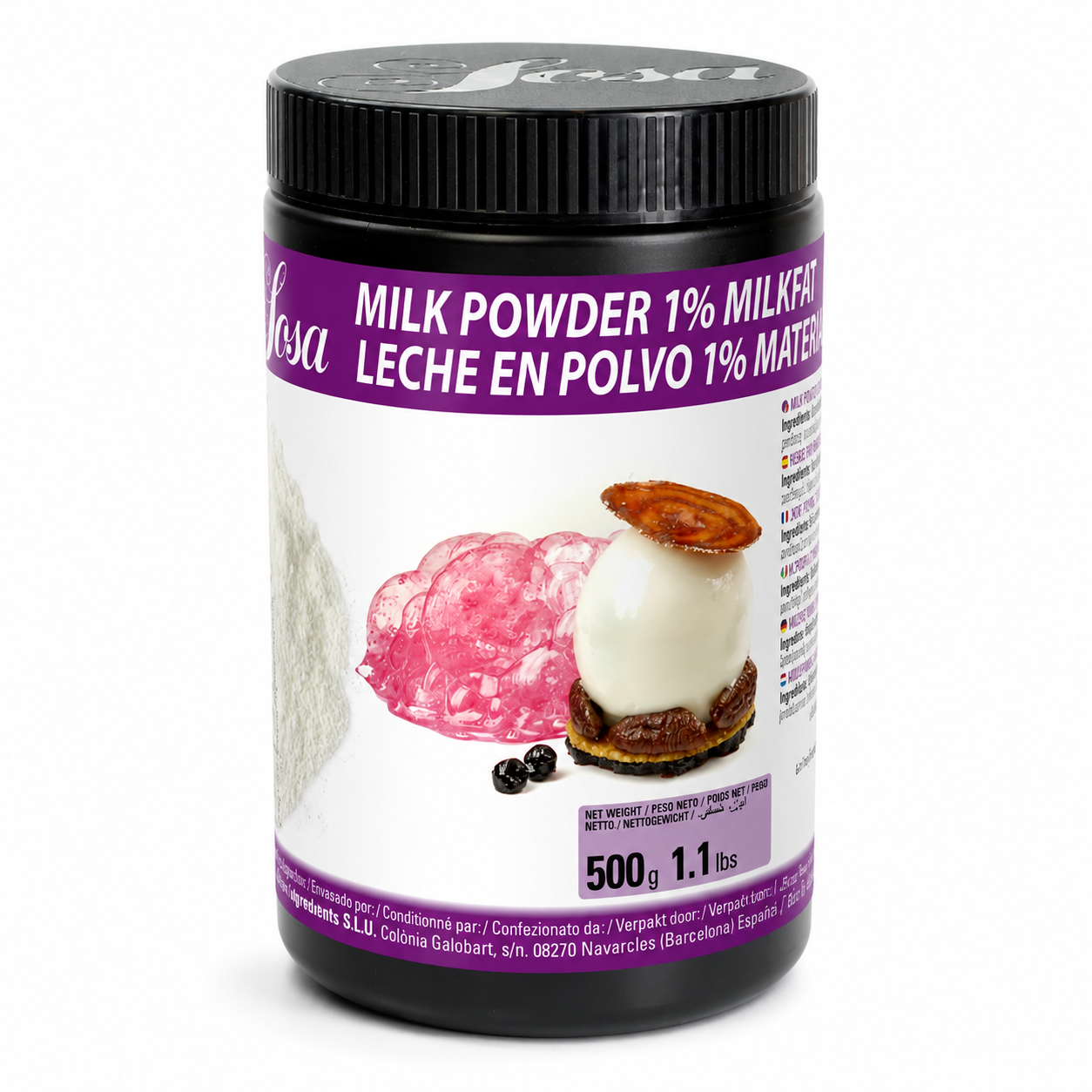Powdered Milk 1%, Sosa, 500g