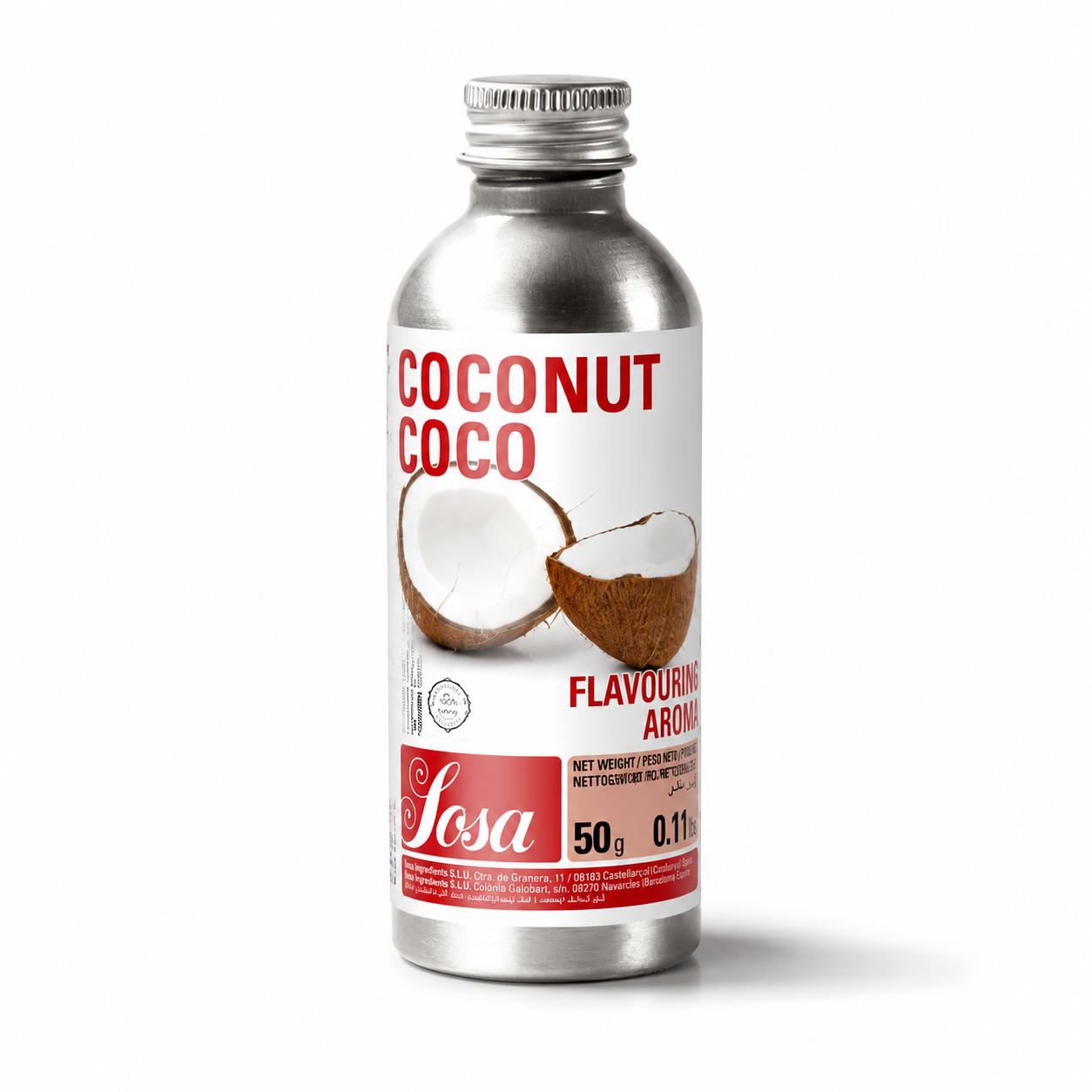Coconut Natural Aroma, Sosa, 50g