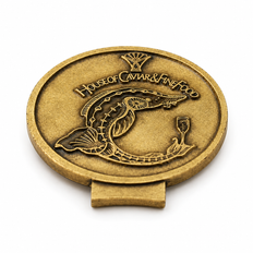 HoC Branded Coin Caviar Opener, ea