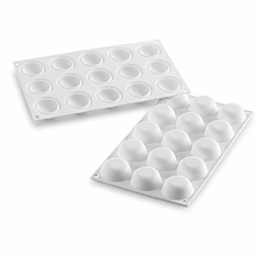 Silikomart Globe 26 Mould, Ø45mm h20mm, ea