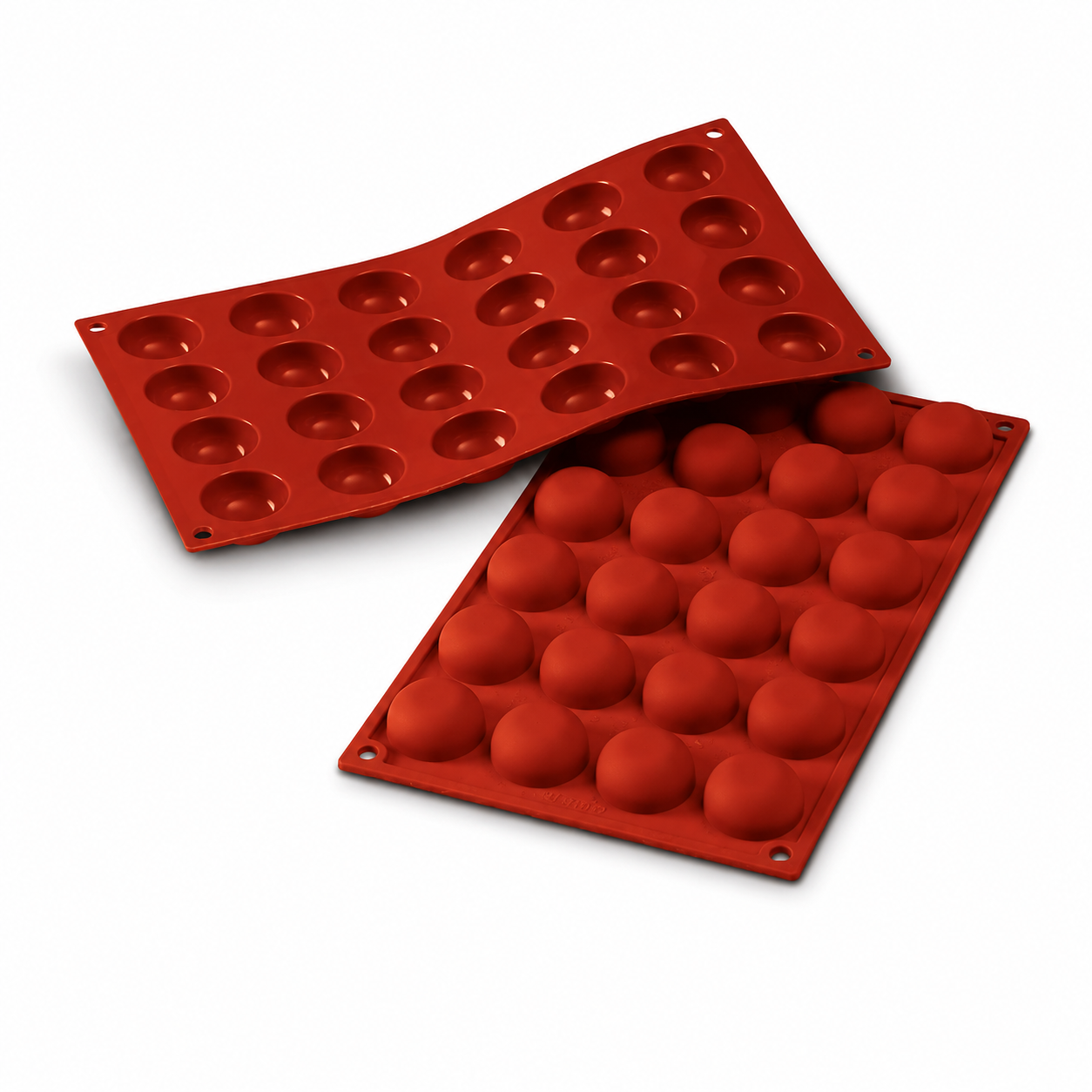 Silikomart SF009 Pomponnetes Mould, Ø34mm h16mm, ea