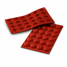 Silikomart SF009 Pomponnetes Mould, Ø34mm h16mm, ea