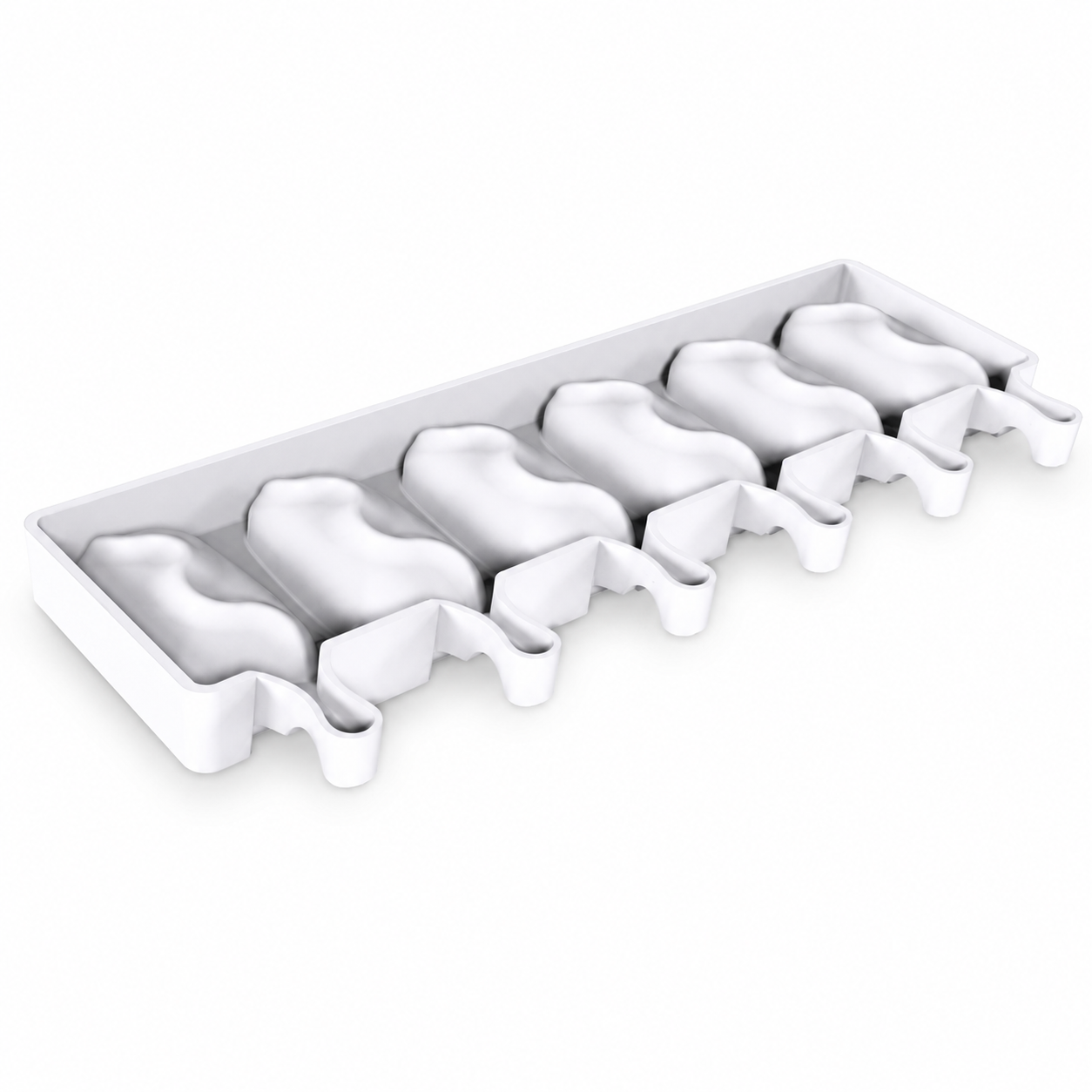 Silikomart Gel 18 Classic Wave Mould, 93x48mm h30mm