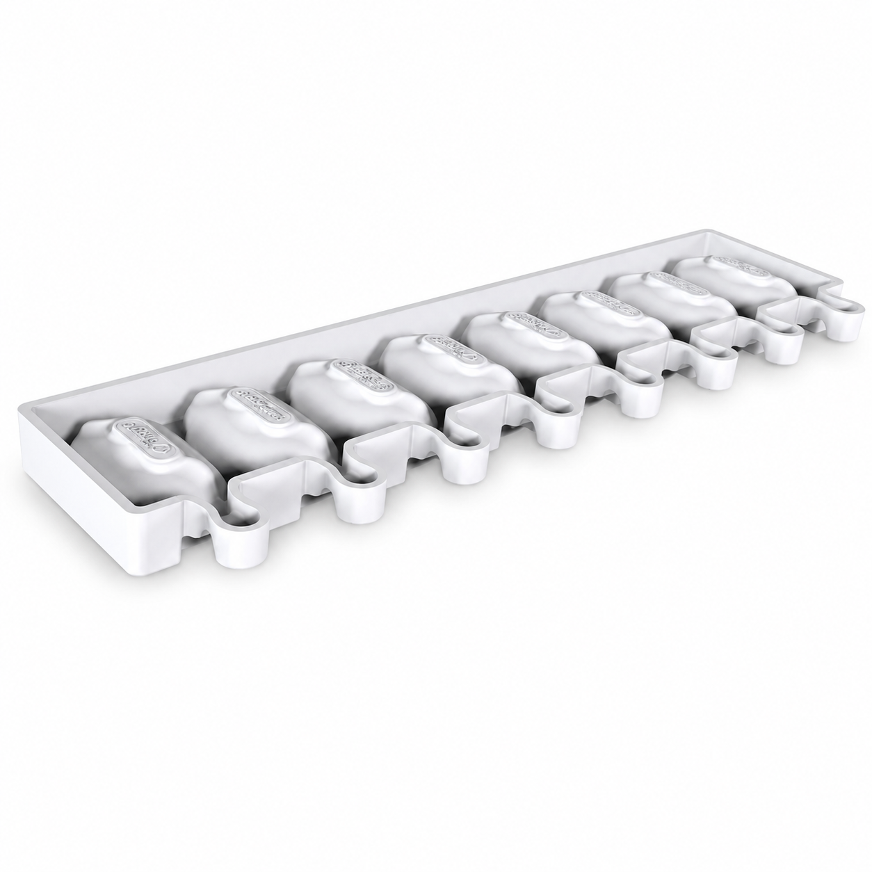Silikomart Gel 18M Classic Wave Mini Mould, 69x38mm h22 mm