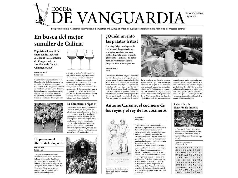 Wax Printed "De Vanguardia" Newspaper, 500/box