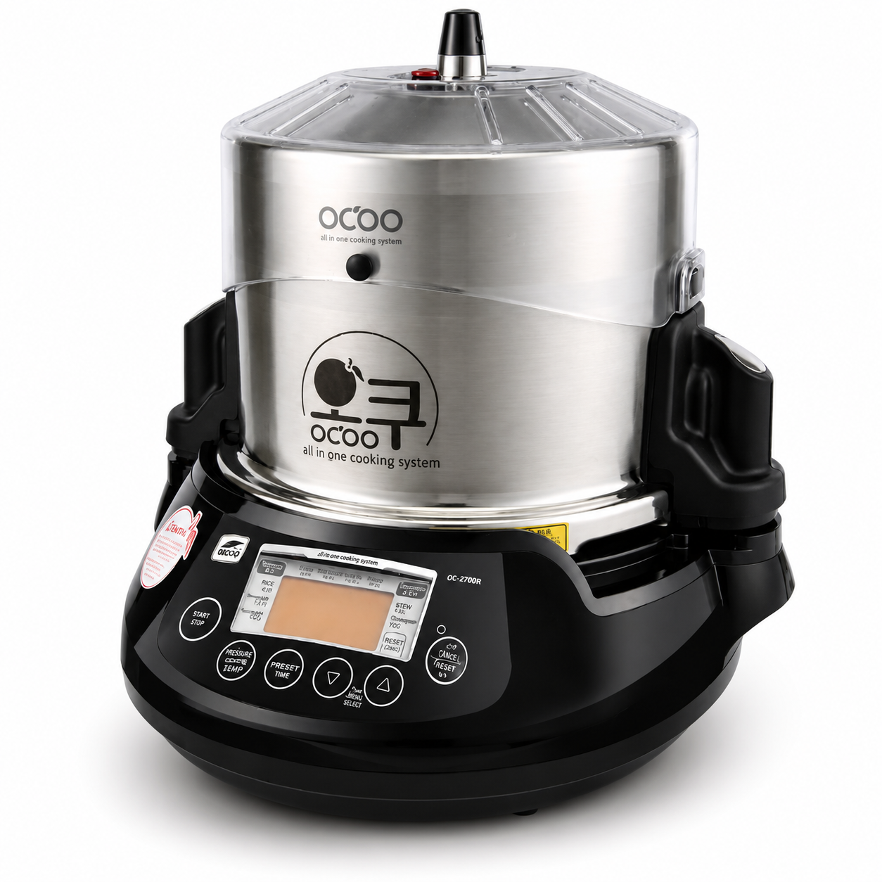 Ocoo-Pro Auto Double Pressure Cooker, ea