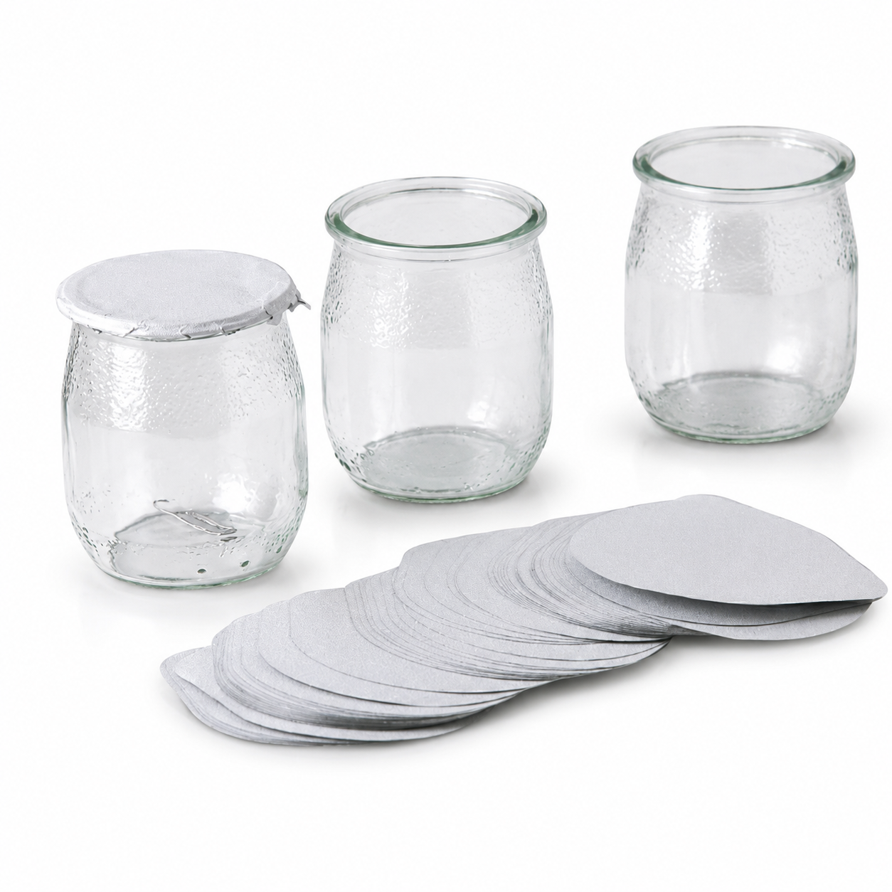 Aluminium Yoghurt Lids 120ml x 750pcs