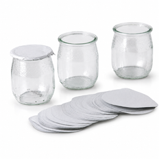 Aluminium Yoghurt Lids 120ml x 750pcs