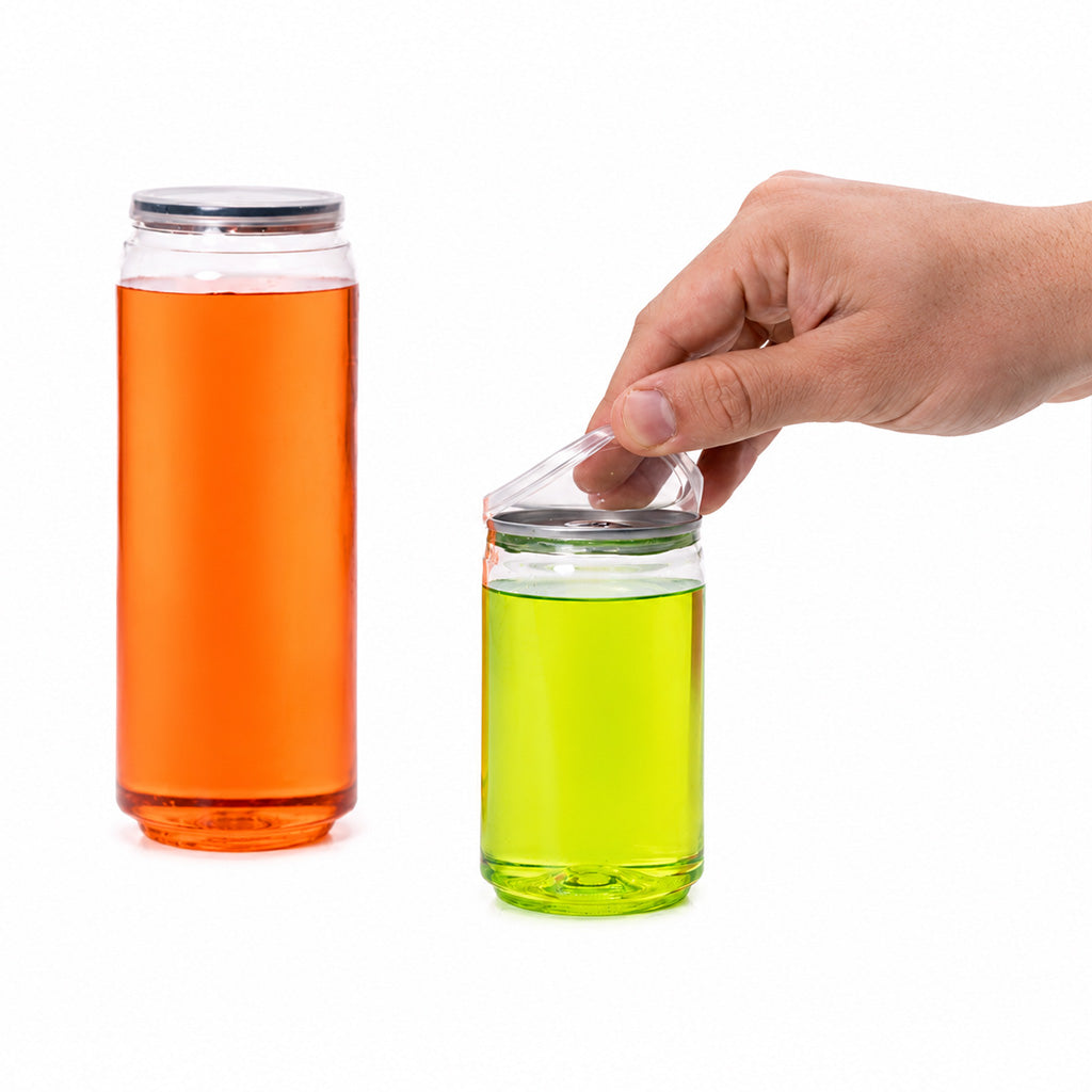 Leak-Proof Plastic Lids for PET/Soda Cans, 100/pkt
